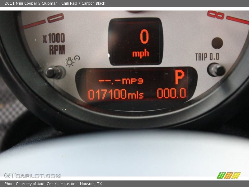 Chili Red / Carbon Black 2011 Mini Cooper S Clubman
