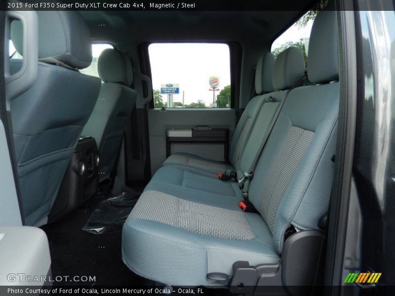 Rear Seat of 2015 F350 Super Duty XLT Crew Cab 4x4