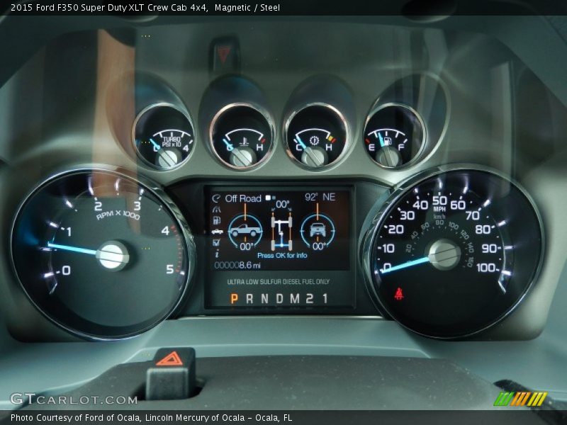  2015 F350 Super Duty XLT Crew Cab 4x4 XLT Crew Cab 4x4 Gauges
