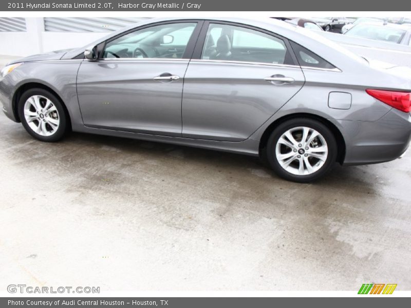 Harbor Gray Metallic / Gray 2011 Hyundai Sonata Limited 2.0T