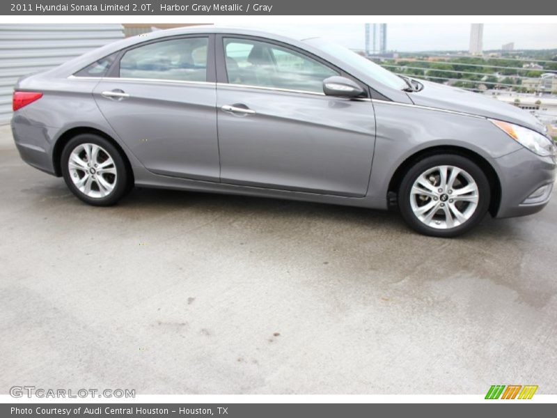 Harbor Gray Metallic / Gray 2011 Hyundai Sonata Limited 2.0T