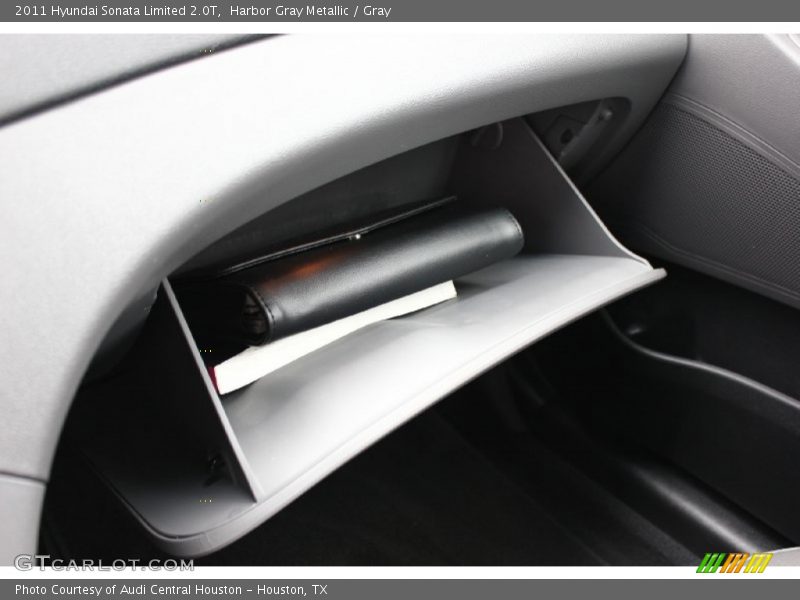 Harbor Gray Metallic / Gray 2011 Hyundai Sonata Limited 2.0T
