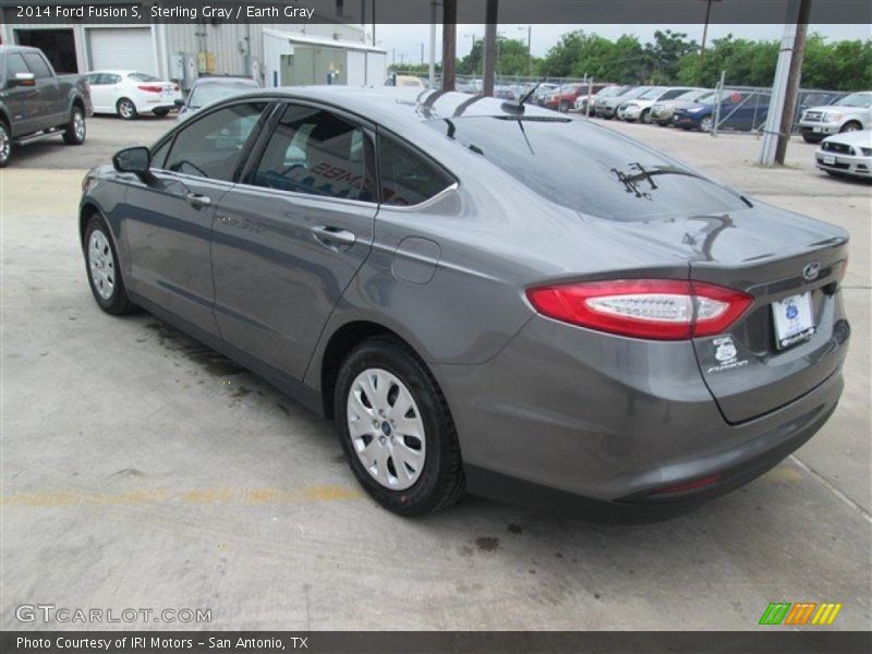 Sterling Gray / Earth Gray 2014 Ford Fusion S