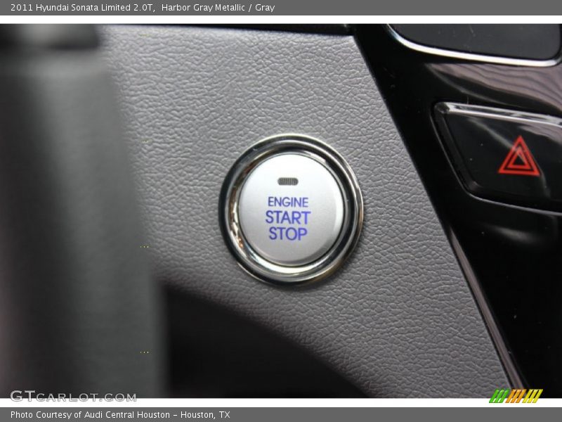 Harbor Gray Metallic / Gray 2011 Hyundai Sonata Limited 2.0T