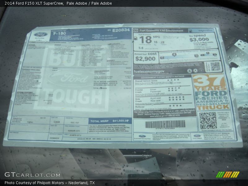 Pale Adobe / Pale Adobe 2014 Ford F150 XLT SuperCrew