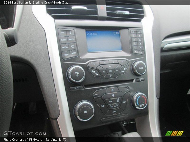 Sterling Gray / Earth Gray 2014 Ford Fusion S
