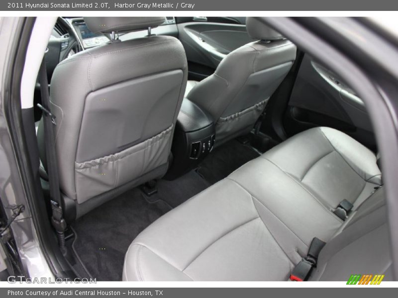 Harbor Gray Metallic / Gray 2011 Hyundai Sonata Limited 2.0T