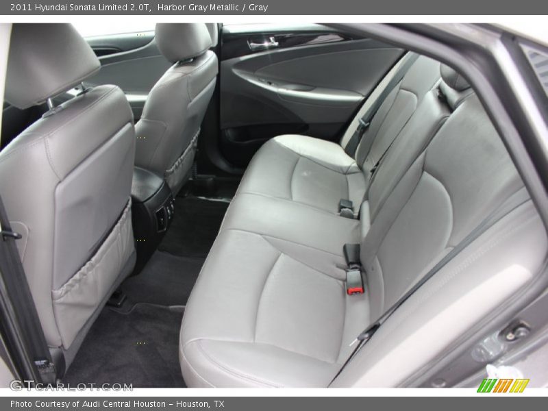 Harbor Gray Metallic / Gray 2011 Hyundai Sonata Limited 2.0T
