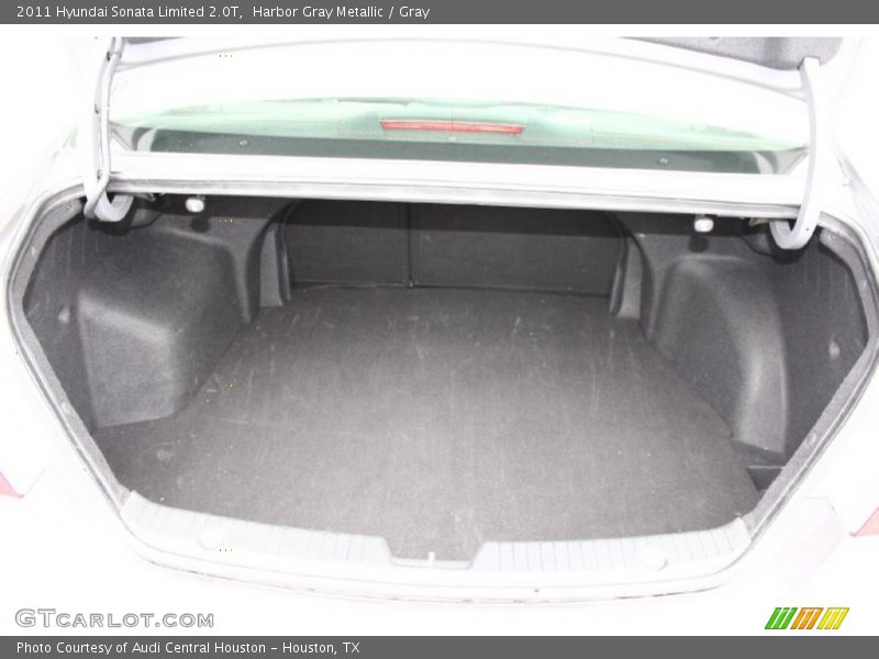 Harbor Gray Metallic / Gray 2011 Hyundai Sonata Limited 2.0T