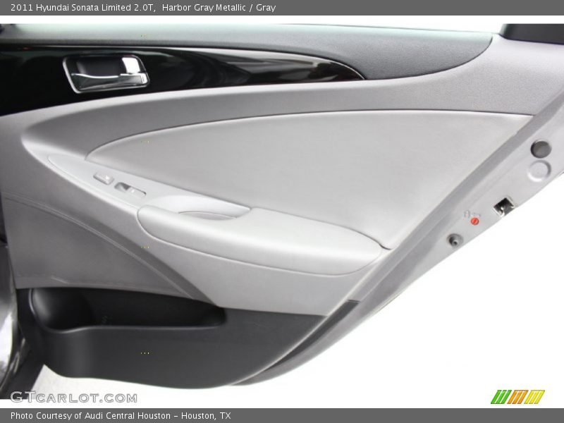 Harbor Gray Metallic / Gray 2011 Hyundai Sonata Limited 2.0T
