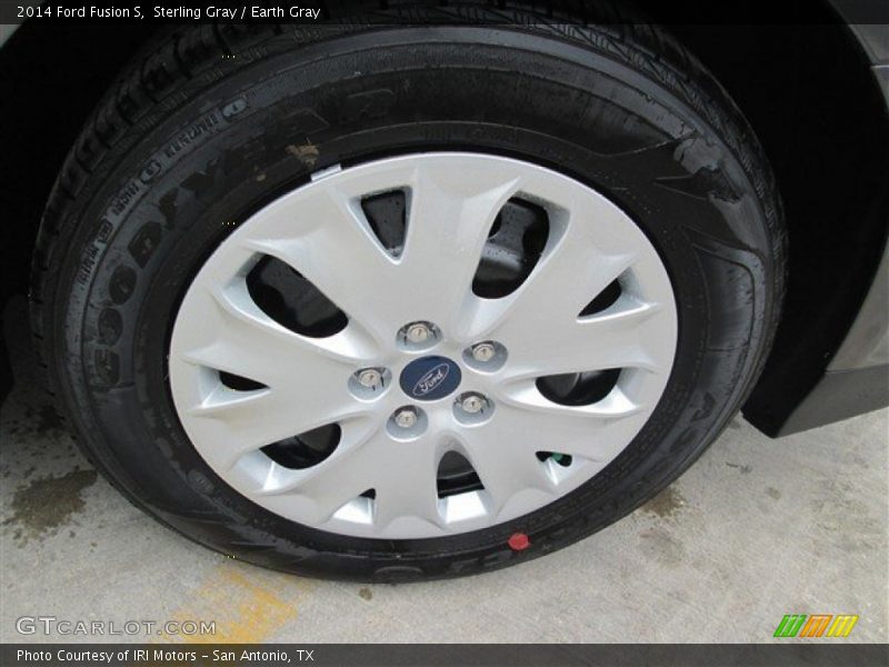 Sterling Gray / Earth Gray 2014 Ford Fusion S