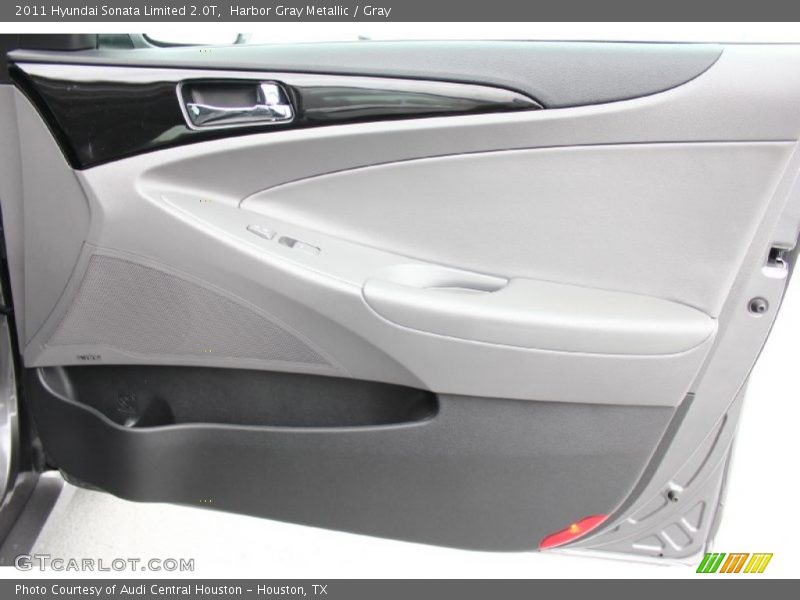 Harbor Gray Metallic / Gray 2011 Hyundai Sonata Limited 2.0T