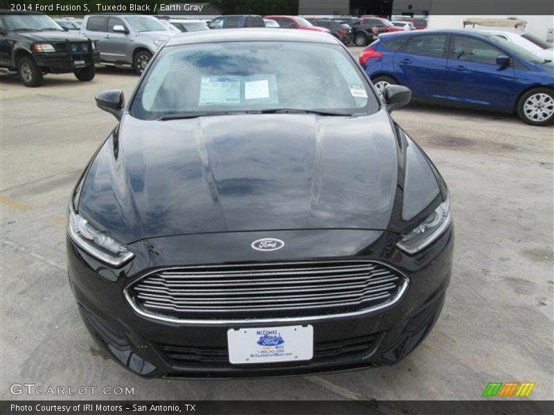 Tuxedo Black / Earth Gray 2014 Ford Fusion S