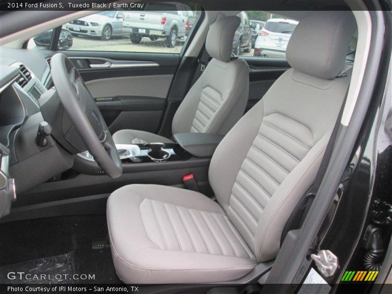 Tuxedo Black / Earth Gray 2014 Ford Fusion S