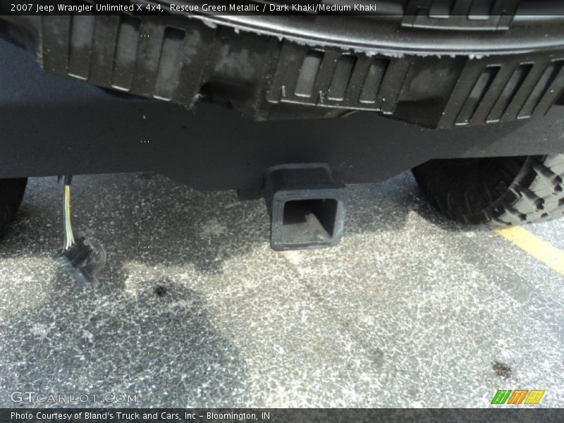 Rescue Green Metallic / Dark Khaki/Medium Khaki 2007 Jeep Wrangler Unlimited X 4x4