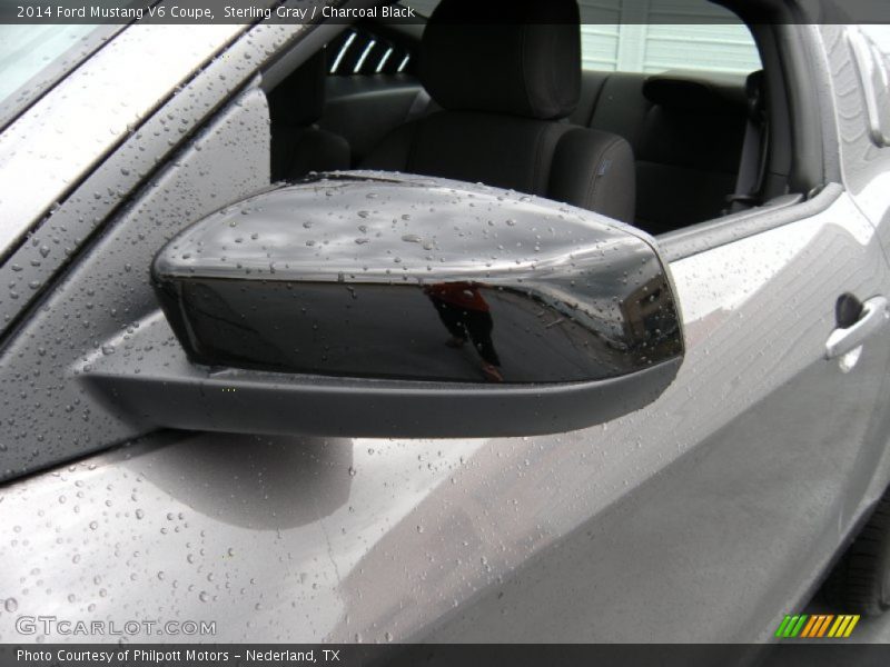 Sterling Gray / Charcoal Black 2014 Ford Mustang V6 Coupe