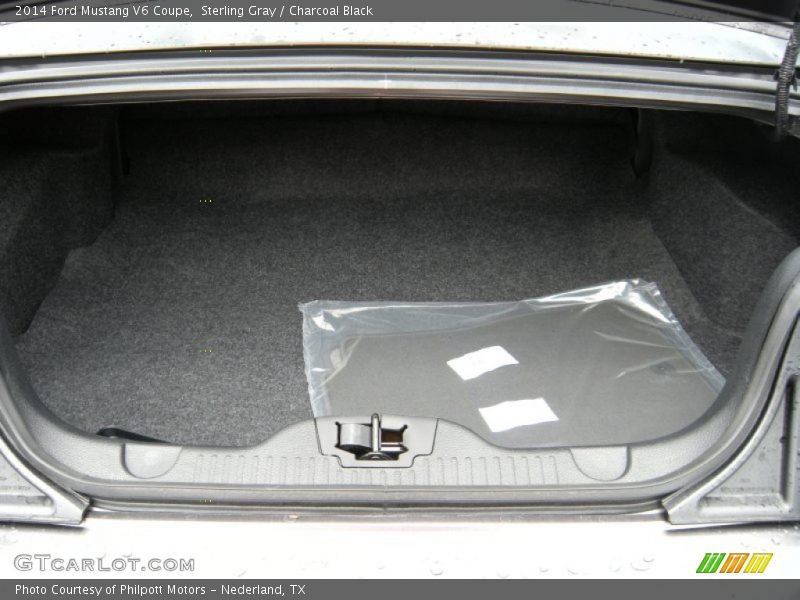 Sterling Gray / Charcoal Black 2014 Ford Mustang V6 Coupe
