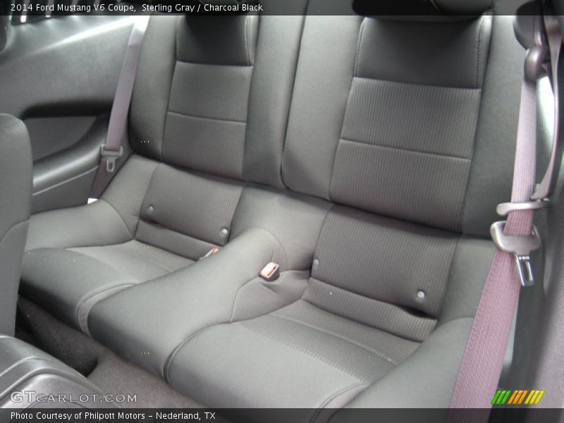 Sterling Gray / Charcoal Black 2014 Ford Mustang V6 Coupe