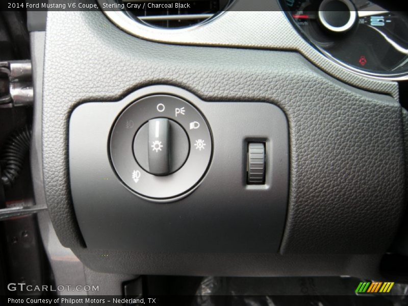 Sterling Gray / Charcoal Black 2014 Ford Mustang V6 Coupe