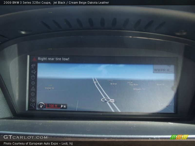 Jet Black / Cream Beige Dakota Leather 2009 BMW 3 Series 328xi Coupe