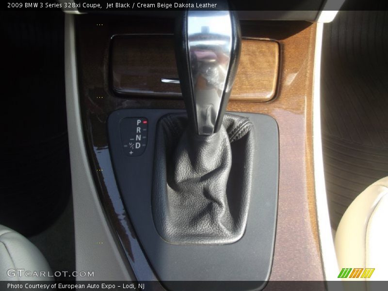 Jet Black / Cream Beige Dakota Leather 2009 BMW 3 Series 328xi Coupe