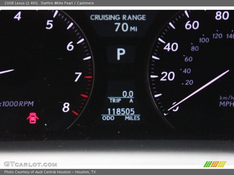 Starfire White Pearl / Cashmere 2008 Lexus LS 460