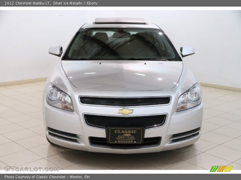 Silver Ice Metallic / Ebony 2012 Chevrolet Malibu LT
