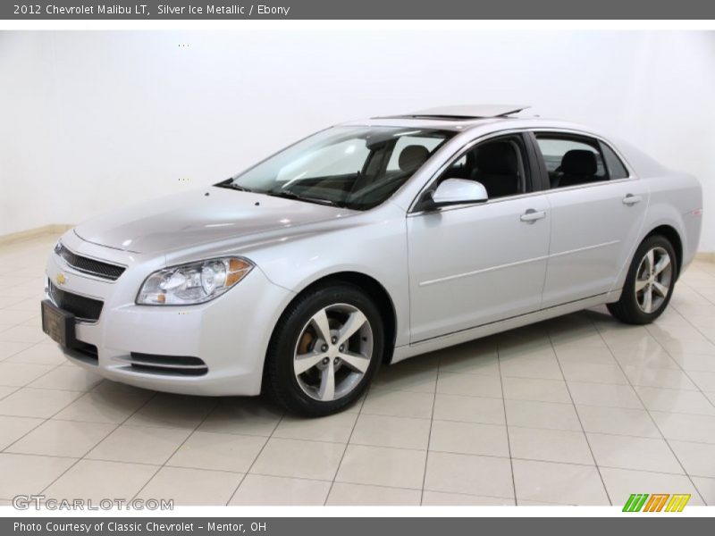 Silver Ice Metallic / Ebony 2012 Chevrolet Malibu LT