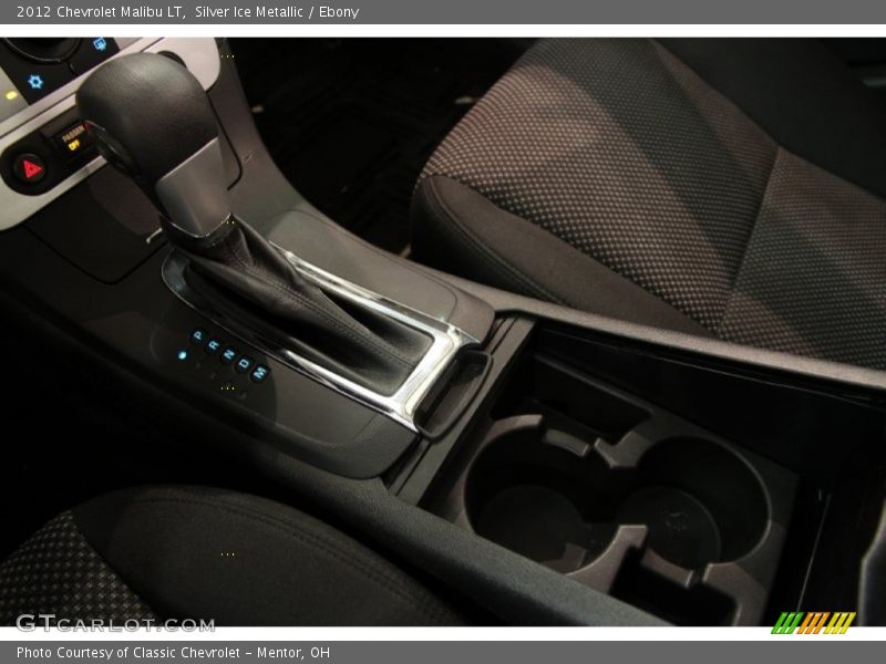 Silver Ice Metallic / Ebony 2012 Chevrolet Malibu LT