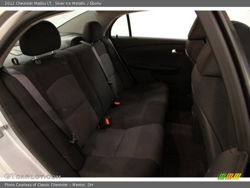 Silver Ice Metallic / Ebony 2012 Chevrolet Malibu LT
