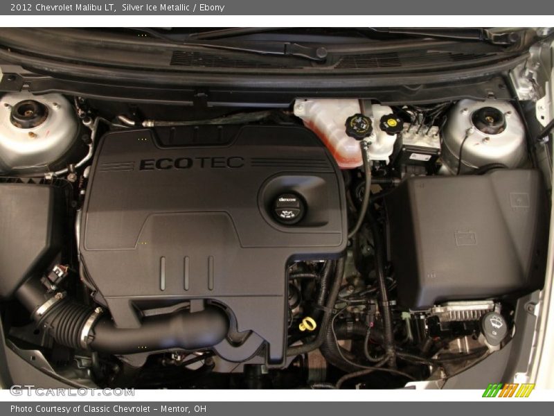 Silver Ice Metallic / Ebony 2012 Chevrolet Malibu LT