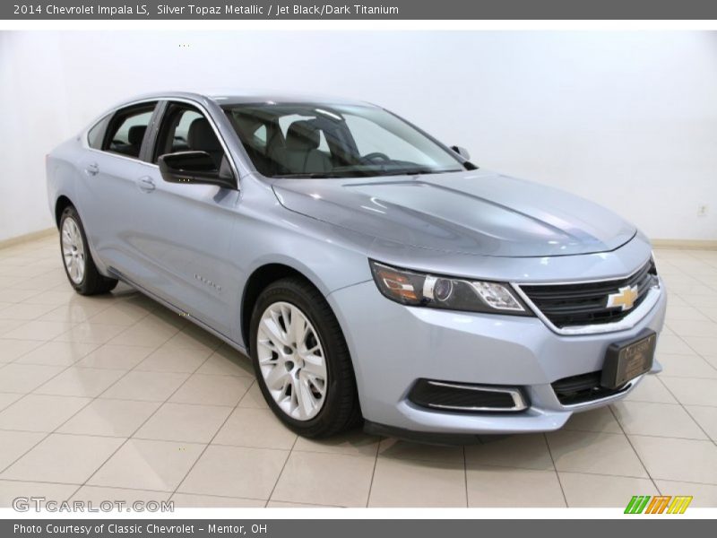 Silver Topaz Metallic / Jet Black/Dark Titanium 2014 Chevrolet Impala LS