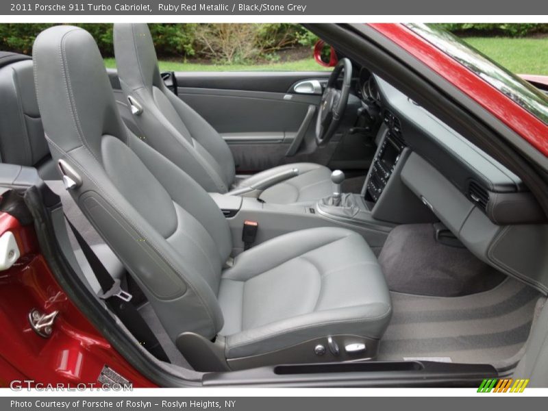 Front Seat of 2011 911 Turbo Cabriolet