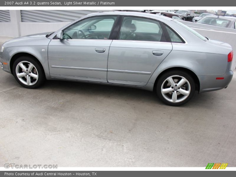 Light Silver Metallic / Platinum 2007 Audi A4 3.2 quattro Sedan