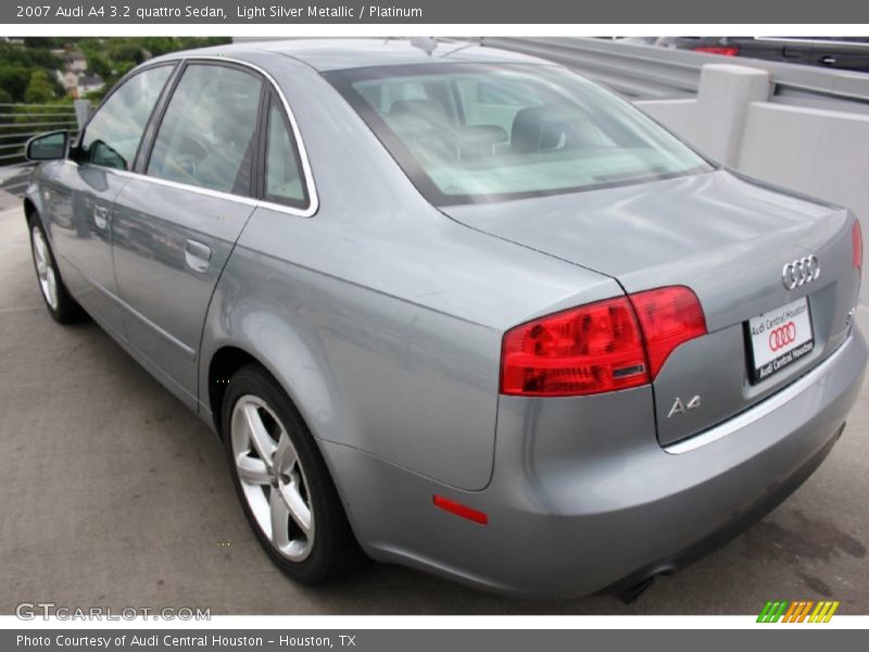 Light Silver Metallic / Platinum 2007 Audi A4 3.2 quattro Sedan
