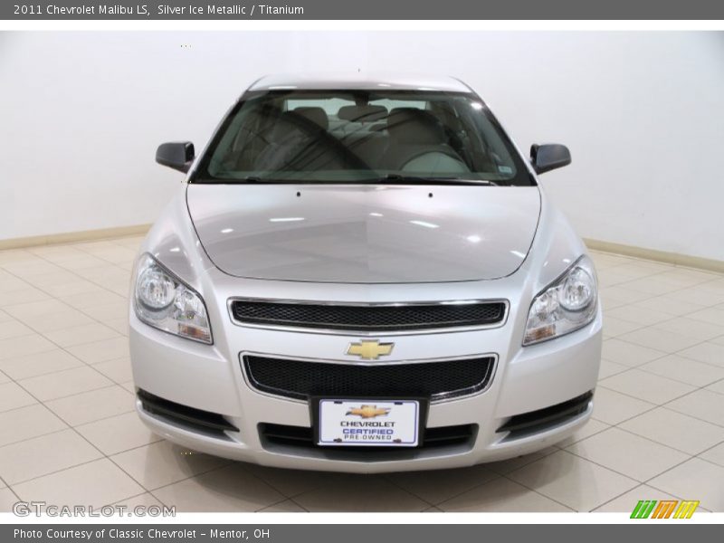 Silver Ice Metallic / Titanium 2011 Chevrolet Malibu LS