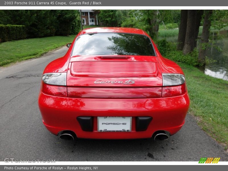 Guards Red / Black 2003 Porsche 911 Carrera 4S Coupe