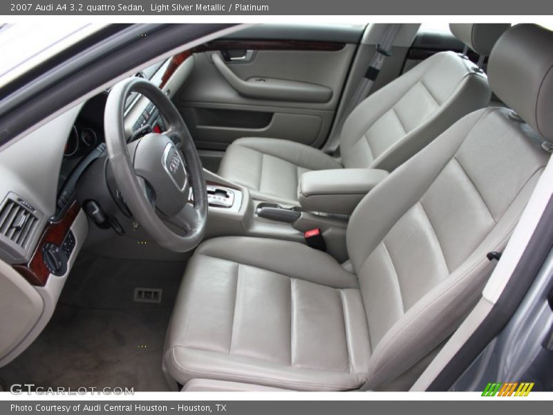 Light Silver Metallic / Platinum 2007 Audi A4 3.2 quattro Sedan