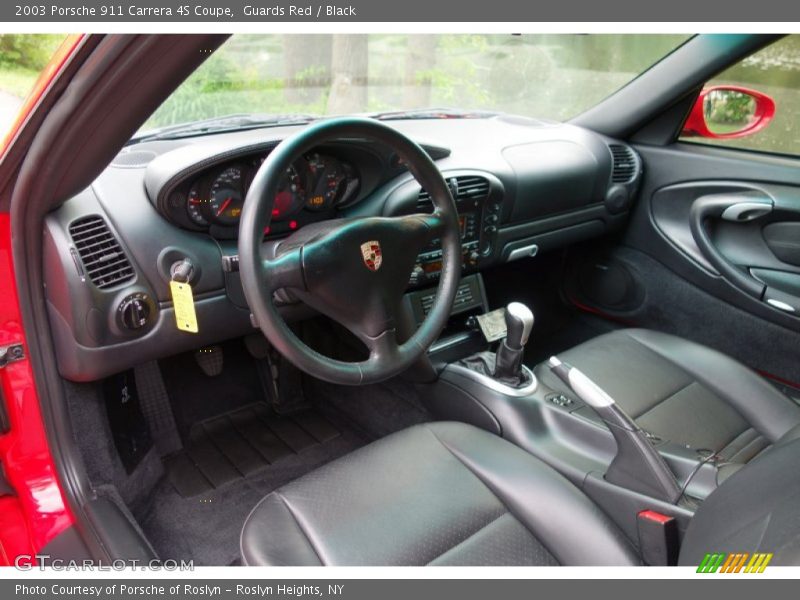  2003 911 Carrera 4S Coupe Black Interior