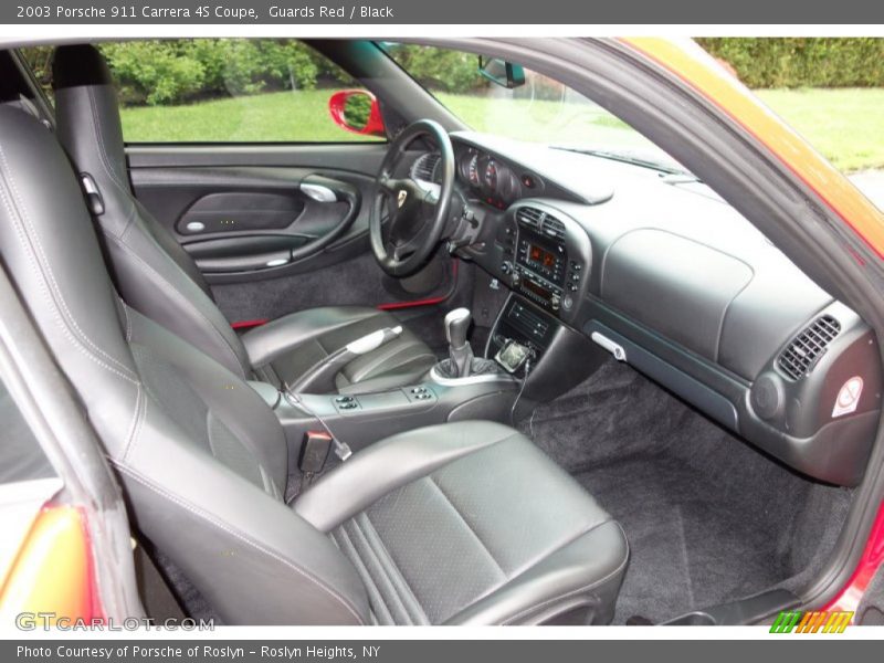 Guards Red / Black 2003 Porsche 911 Carrera 4S Coupe
