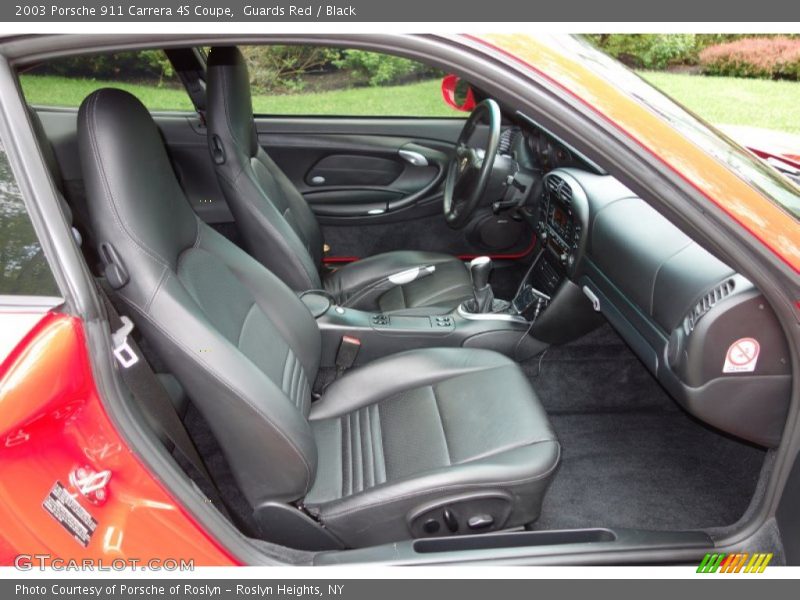Front Seat of 2003 911 Carrera 4S Coupe