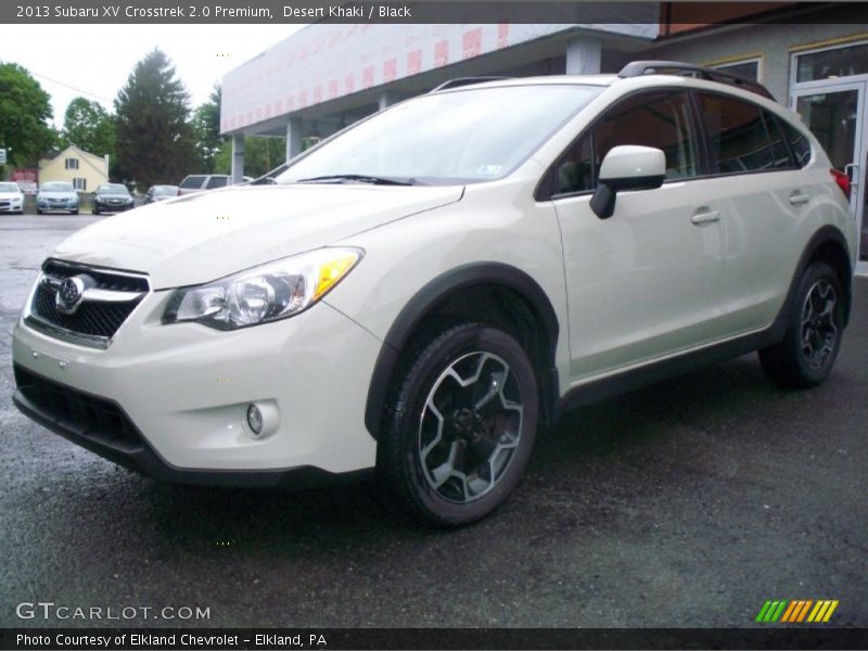 Desert Khaki / Black 2013 Subaru XV Crosstrek 2.0 Premium