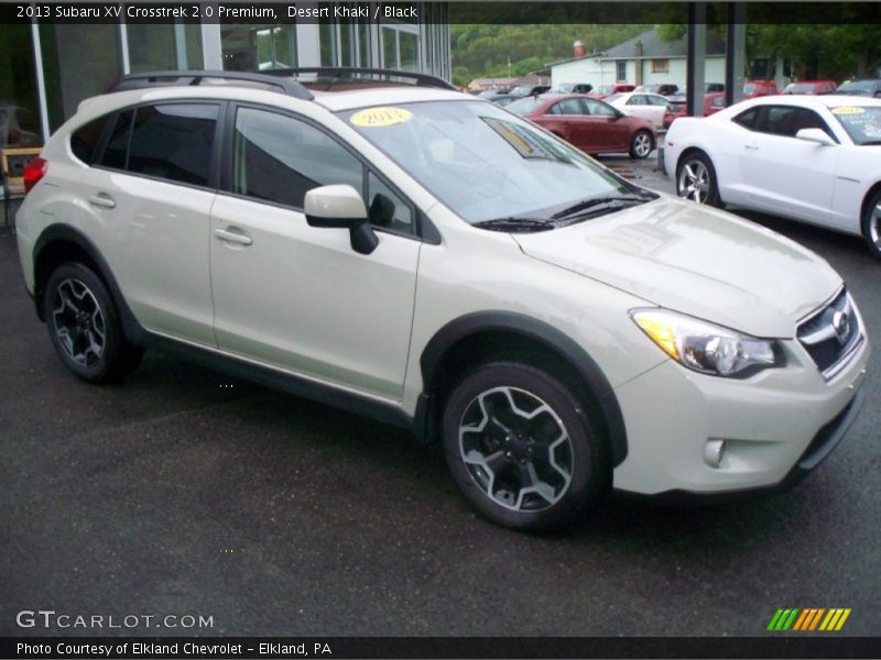 Desert Khaki / Black 2013 Subaru XV Crosstrek 2.0 Premium