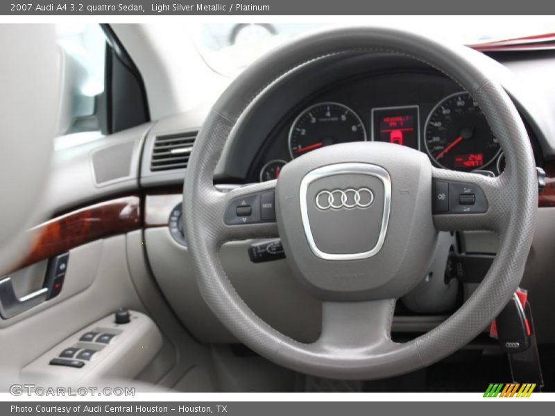 Light Silver Metallic / Platinum 2007 Audi A4 3.2 quattro Sedan