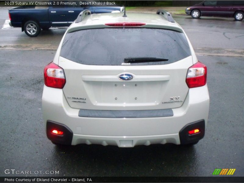 Desert Khaki / Black 2013 Subaru XV Crosstrek 2.0 Premium