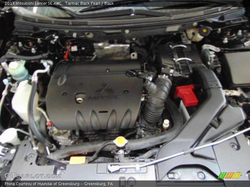  2013 Lancer SE AWC Engine - 2.4 Liter DOHC 16-Valve MIVEC 4 Cylinder