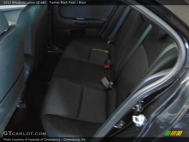 Tarmac Black Pearl / Black 2013 Mitsubishi Lancer SE AWC