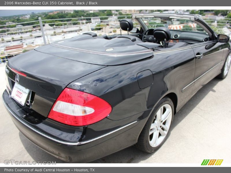 Black / Black 2006 Mercedes-Benz CLK 350 Cabriolet