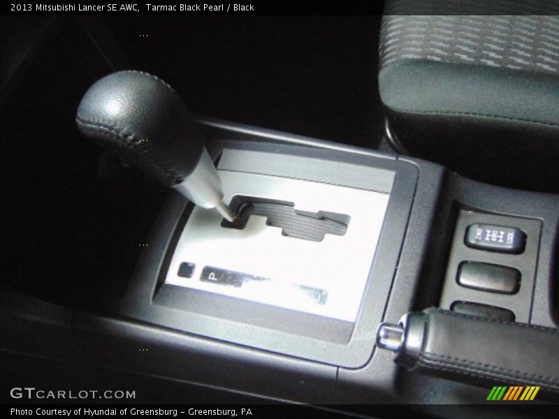 Tarmac Black Pearl / Black 2013 Mitsubishi Lancer SE AWC