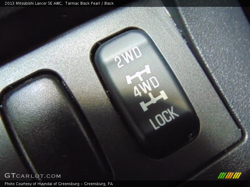 Tarmac Black Pearl / Black 2013 Mitsubishi Lancer SE AWC